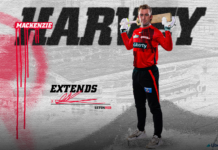 Melbourne Renegades: Harvey extends stay at the 'Gades