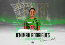 Melbourne Stars: Rodrigues makes the switch to the Stars