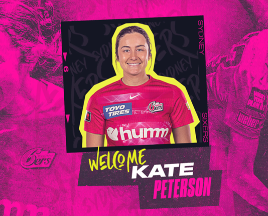 Sydney Sixers welcome young gun Kate Peterson