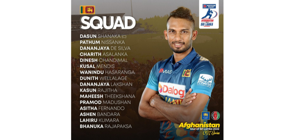 Slc Sri Lanka Squad For Afghanistan Odi Series Cricexec 2281