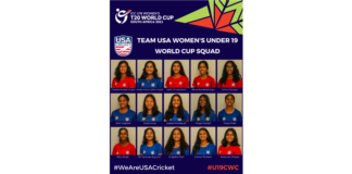 USA Cricket Women’s Under 19s squad for historic first World Cup appearance named
