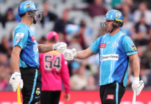 Adelaide Strikers named in BBL Team of the Tournament