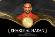 Star all-rounders Shakib and Ishimwe clinch ICC Player of the Month awards for March