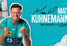 Brisbane Heat: Kuhnemann signs three-year deal