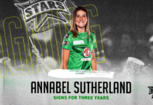 Melbourne Stars: Sutherland a Star for 3 more years