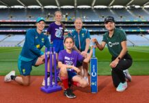 Cricket Ireland and Australia women’s cricket teams pay surprise visit to kid’s camp during cultural tour of Croke Park
