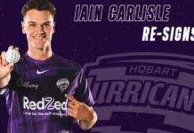 Hobart Hurricanes: Carlisle signs on with 'Canes