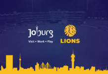 Partnership announcement - Lions Cricket teams up with Joburg Tourism
