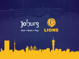 Partnership announcement - Lions Cricket teams up with Joburg Tourism
