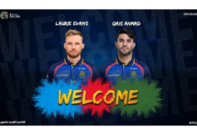 CPL: Laurie Evans and Qais Ahmad join Barbados Royals