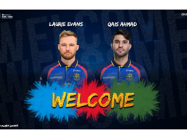 CPL: Laurie Evans and Qais Ahmad join Barbados Royals