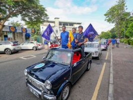 SLC: The Lanka Premier League 2023 – Season 4 Revs Up Excitement with a Mini Cooper Rally