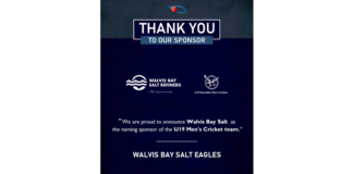 Cricket Namibia: Walvis Bay Salt Eagles launched ahead of U19 World Cup Qualifier