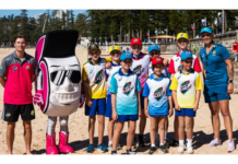 Cricket NSW: Ash Gardner plays Beach Blast with Cricket Blasters