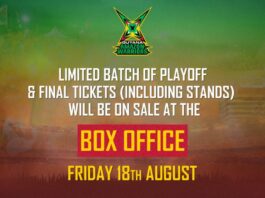 Further tickets on sale for CPL finals on Friday 18 August