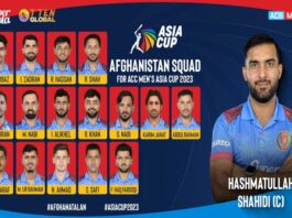 ACB name squad for the ACC Men’s Asia Cup 2023