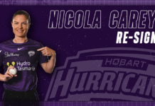 Hobart Hurricanes: Carey signs on another year