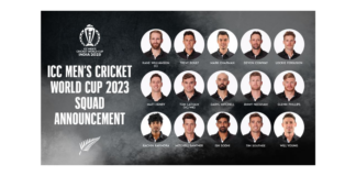 NZC: BLACKCAPS squad named for ICC Men’s Cricket World Cup 2023
