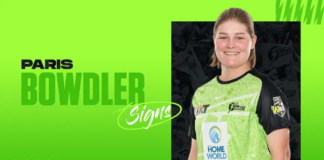 Sydney Thunder: Bowdler announced as latest Thunder signing