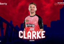 Melbourne Renegades: Joe Clarke joins the Renegades for BBL|13