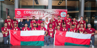 Oman’s Cricket heroes return home to a triumphal welcome