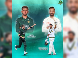 PCB: Shan Masood appointed Test and Shaheen Shah Afridi T20I captain