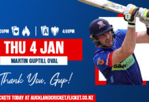 Auckland Cricket to Celebrate Martin Guptill’s Career with Super Smash Testimonial Match on January 4th