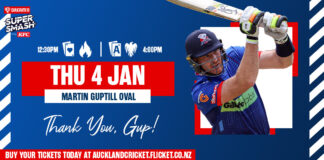 Auckland Cricket to Celebrate Martin Guptill’s Career with Super Smash Testimonial Match on January 4th
