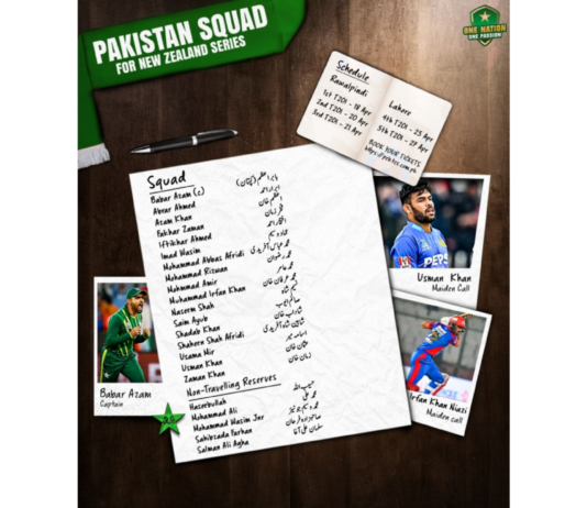 PCB: Irfan and Usman earn maiden Pakistan selection