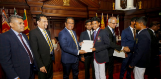 Sri Lanka Cricket distributes cricket equipment to over 100 schools