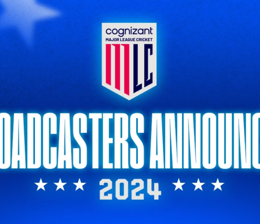Broadcasters announced for 2024 Cognizant Major League Cricket