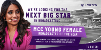 MCC young female broadcaster of the year competition with Sky Sports and Take Her Lead