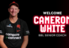 Melbourne Renegades: White back in red