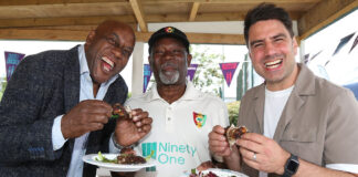 ECB and Shepherds Bush Cricket Club host 'Taste of Cricket' event to celebrate inclusivity in the game, with special guests Ainsley Harriott and Chris Jordan