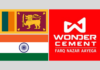 Wonder Cement lands Title Sponsorship for the India-Sri Lanka series