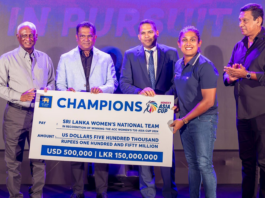 Sri Lanka National Women’s Team Rewarded for Winning the Asia Cup
