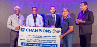 Sri Lanka National Women’s Team Rewarded for Winning the Asia Cup