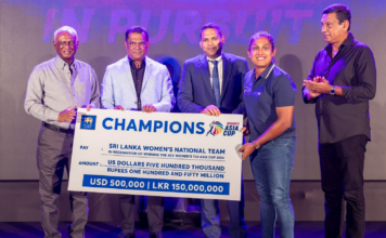Sri Lanka National Women’s Team Rewarded for Winning the Asia Cup