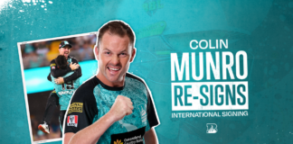 Brisbane Heat secure Colin Munro
