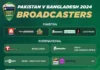 PCB: Broadcasters confirmed for Pakistan v Bangladesh Test series