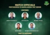 PCB: Match officials announced for Test series against Bangladesh