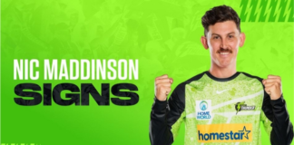 Sydney Thunder land Maddinson