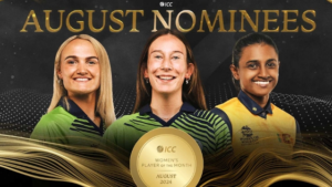 ICC: Player of the Month nominees for August announced