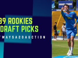 SA20 League: Betway SA20 rookie draft returns after season 2 success