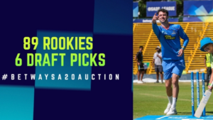 SA20 League: Betway SA20 rookie draft returns after season 2 success