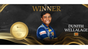 Wellalage, Samarawickrama crowned ICC Players of the Month for August