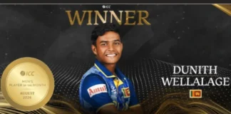 Wellalage, Samarawickrama crowned ICC Players of the Month for August