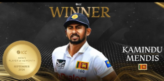 ICC: Mendis and Beaumont clinch September Player of the Month Awards