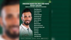 PCB excludes Babar, Naseem, Shaheen from 2nd England test squad