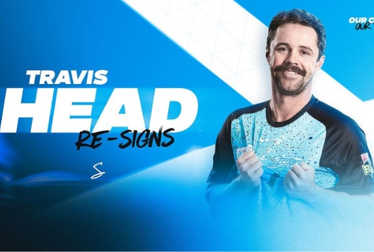 Travis Head re-signs with Adelaide Strikers